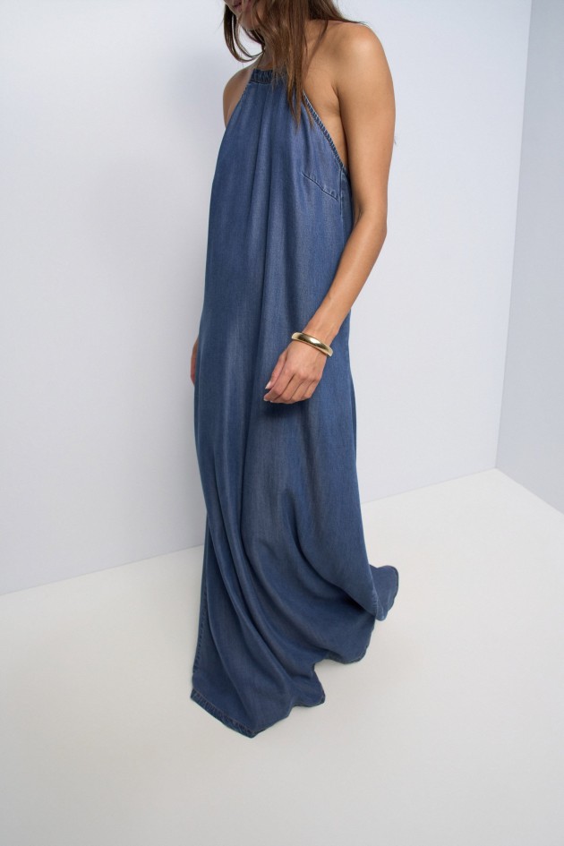 VESTIDO EM LIGHTDENIM