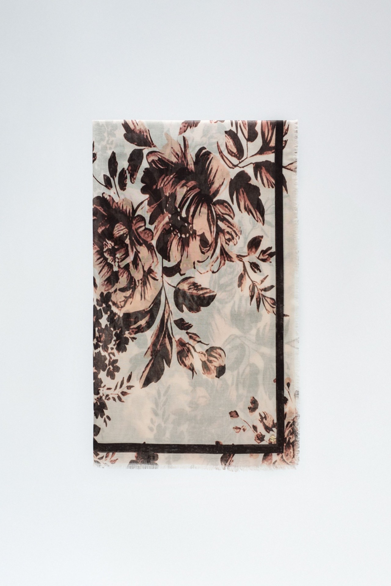 �CHARPE COM PADR�O FLORAL