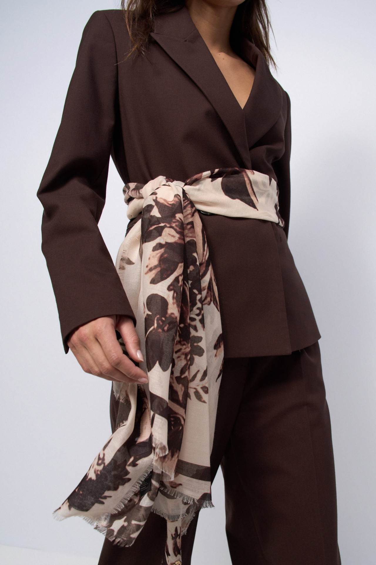 �CHARPE COM PADR�O FLORAL