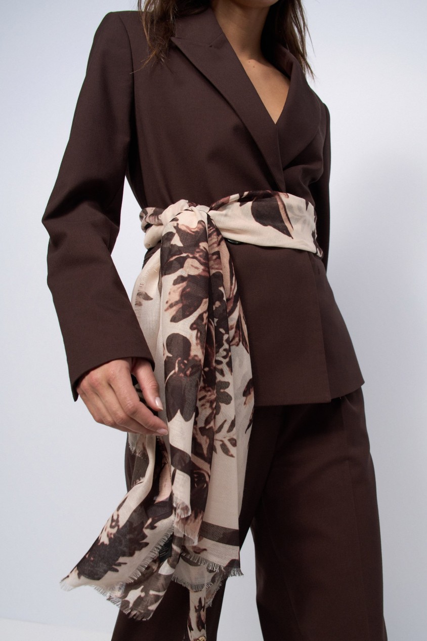 �CHARPE � MOTIF FLORAL