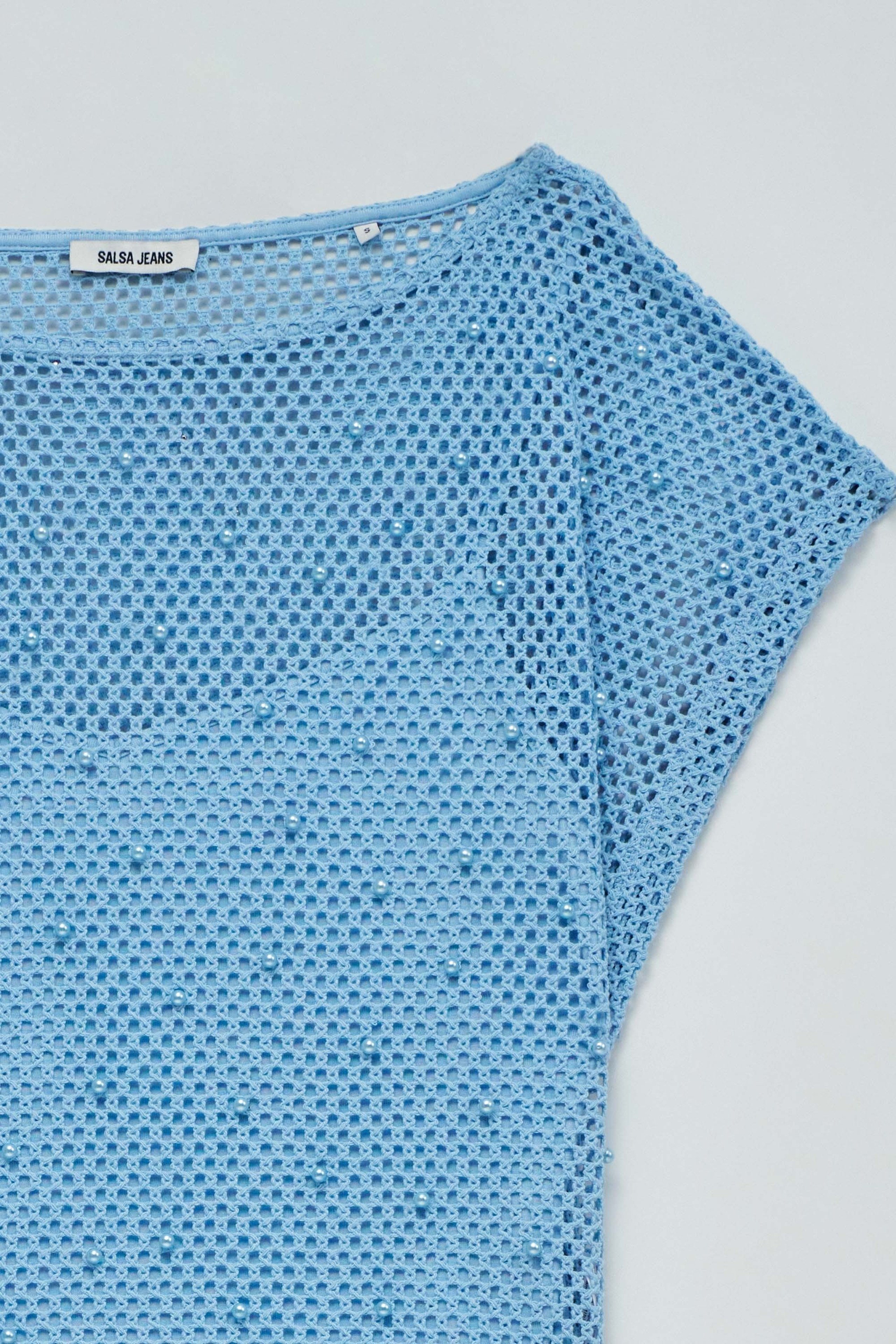 T-SHIRT EM CROCHET