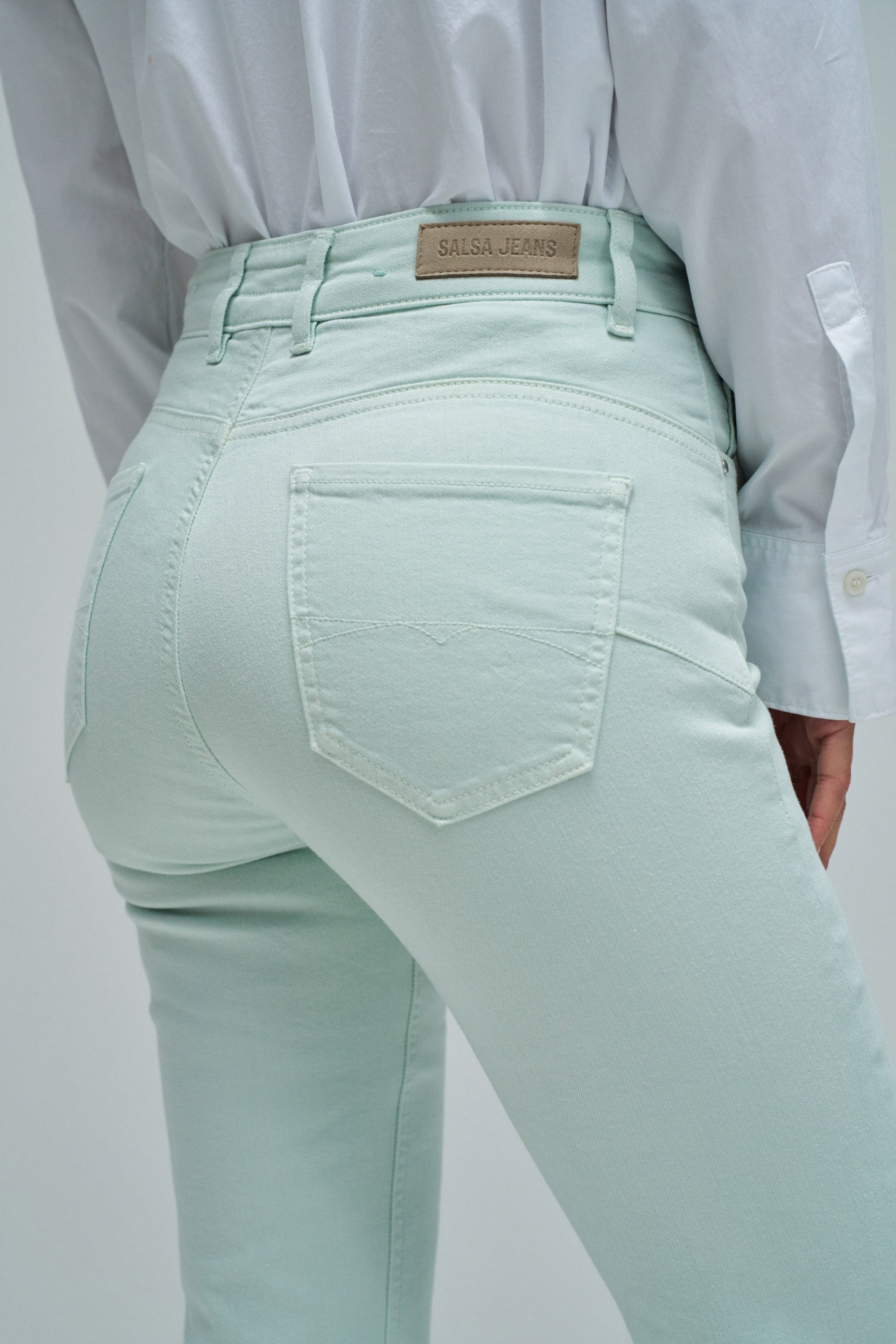 JEAN FAITH PUSH IN CROPPED SLIM