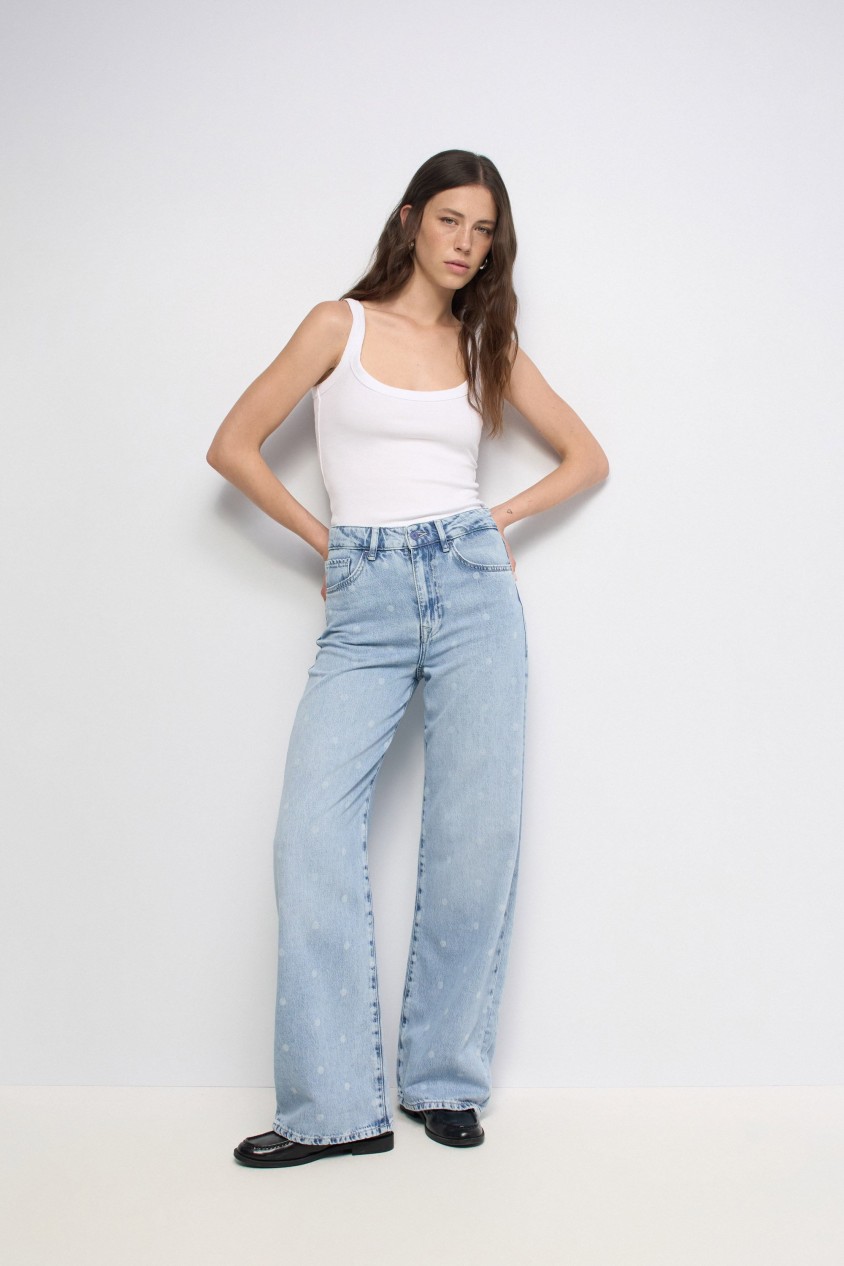 JEANS WIDE LEG