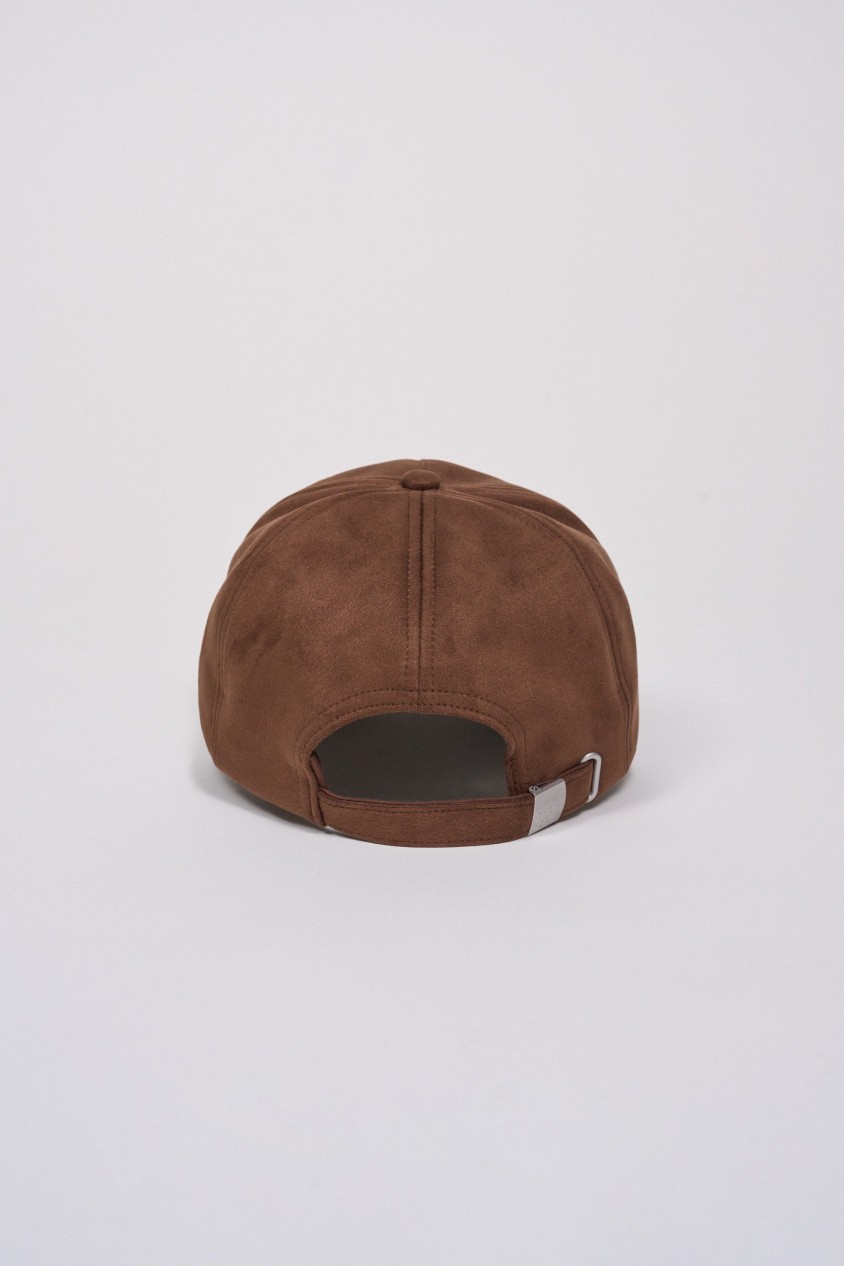 CASQUETTE EFFET DAIM