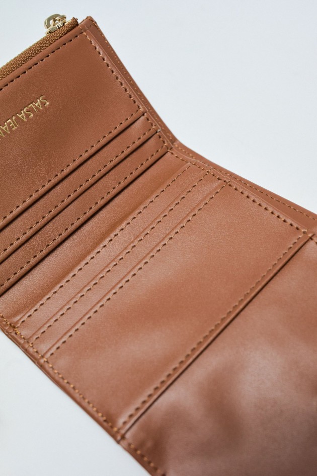 PORTEFEUILLE EFFET CUIR