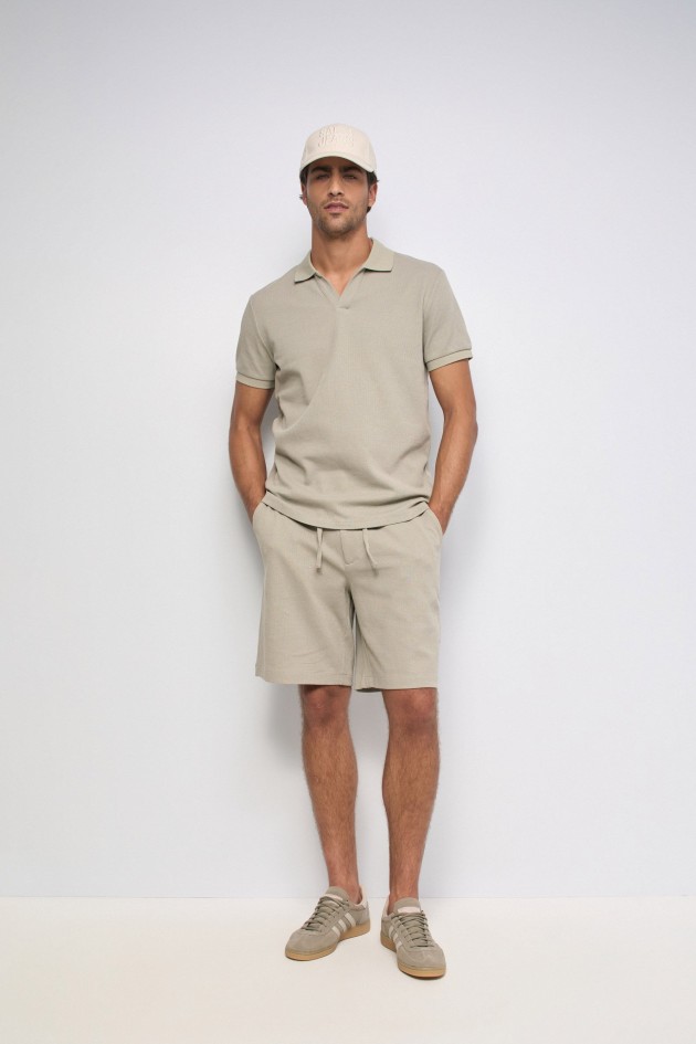 STRUKTURIERTE JOGGINGSHORTS