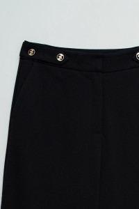 STOFFHOSE MIT STRAIGHT LEGS