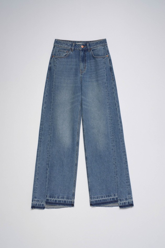 WIDE LEG JEANS