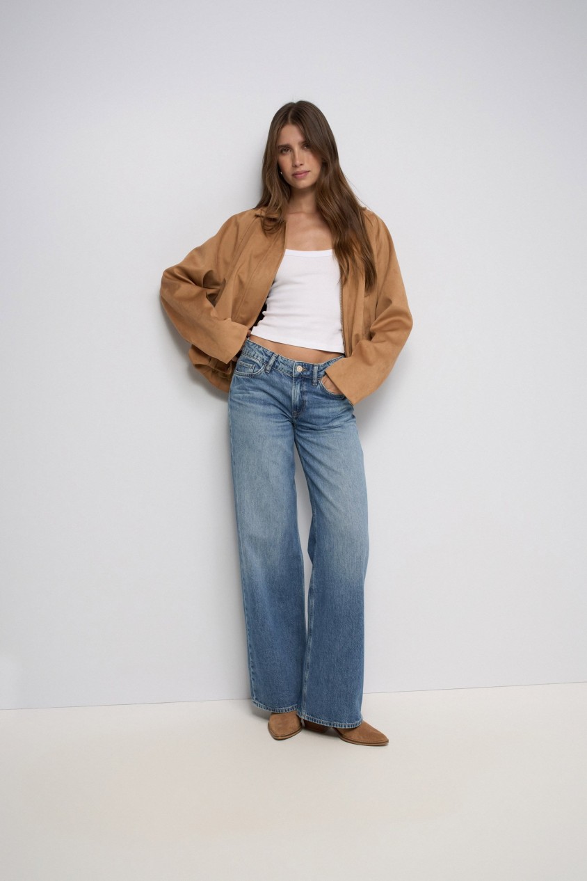 JEANS LOW RISE WIDE