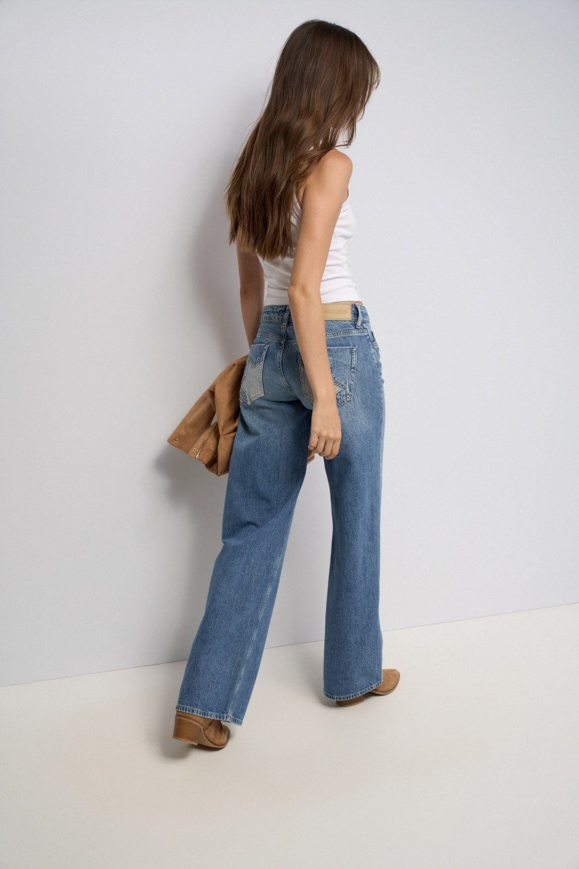 JEANS LOW RISE WIDE