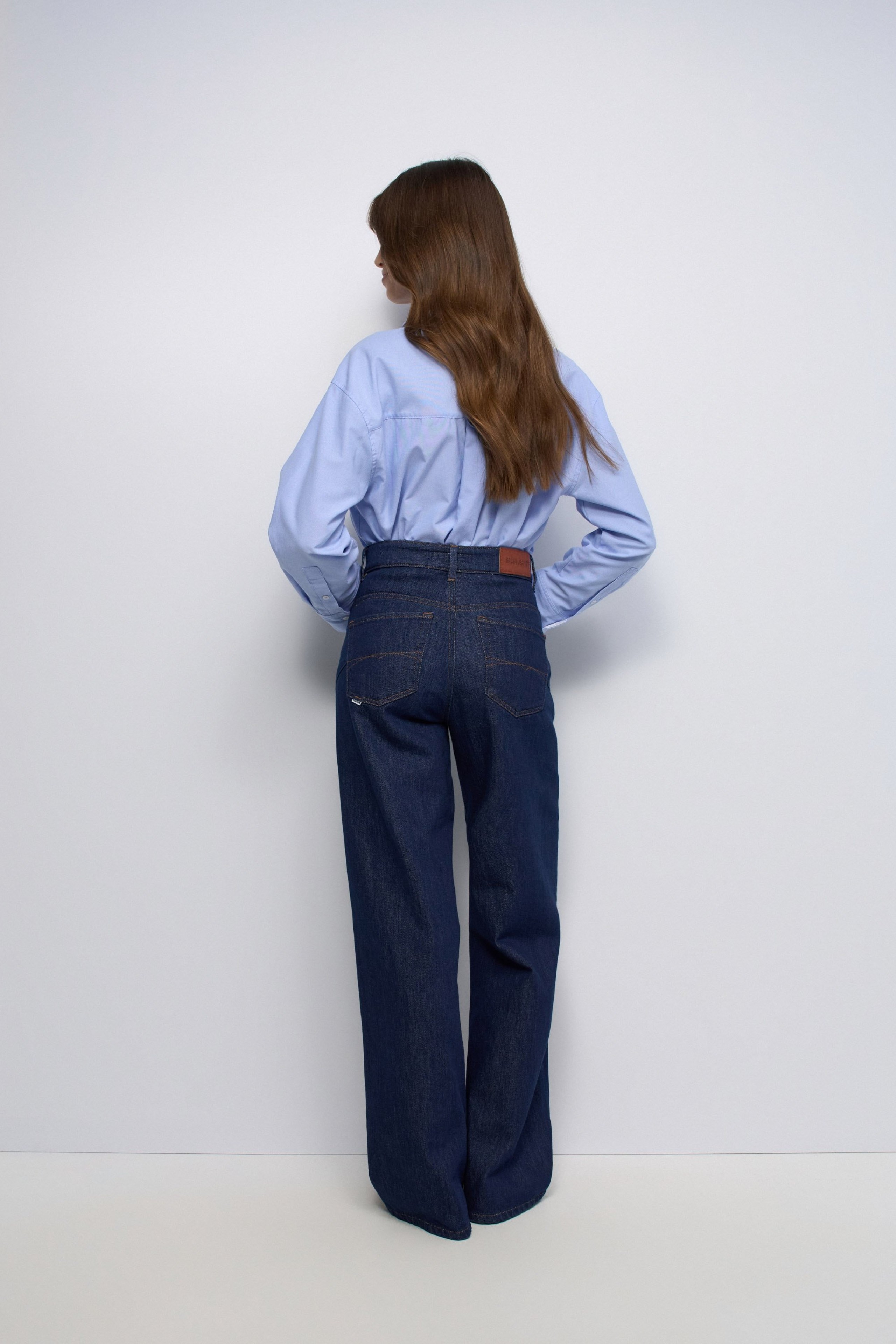 FAITH PUSH IN WIDE JEANS