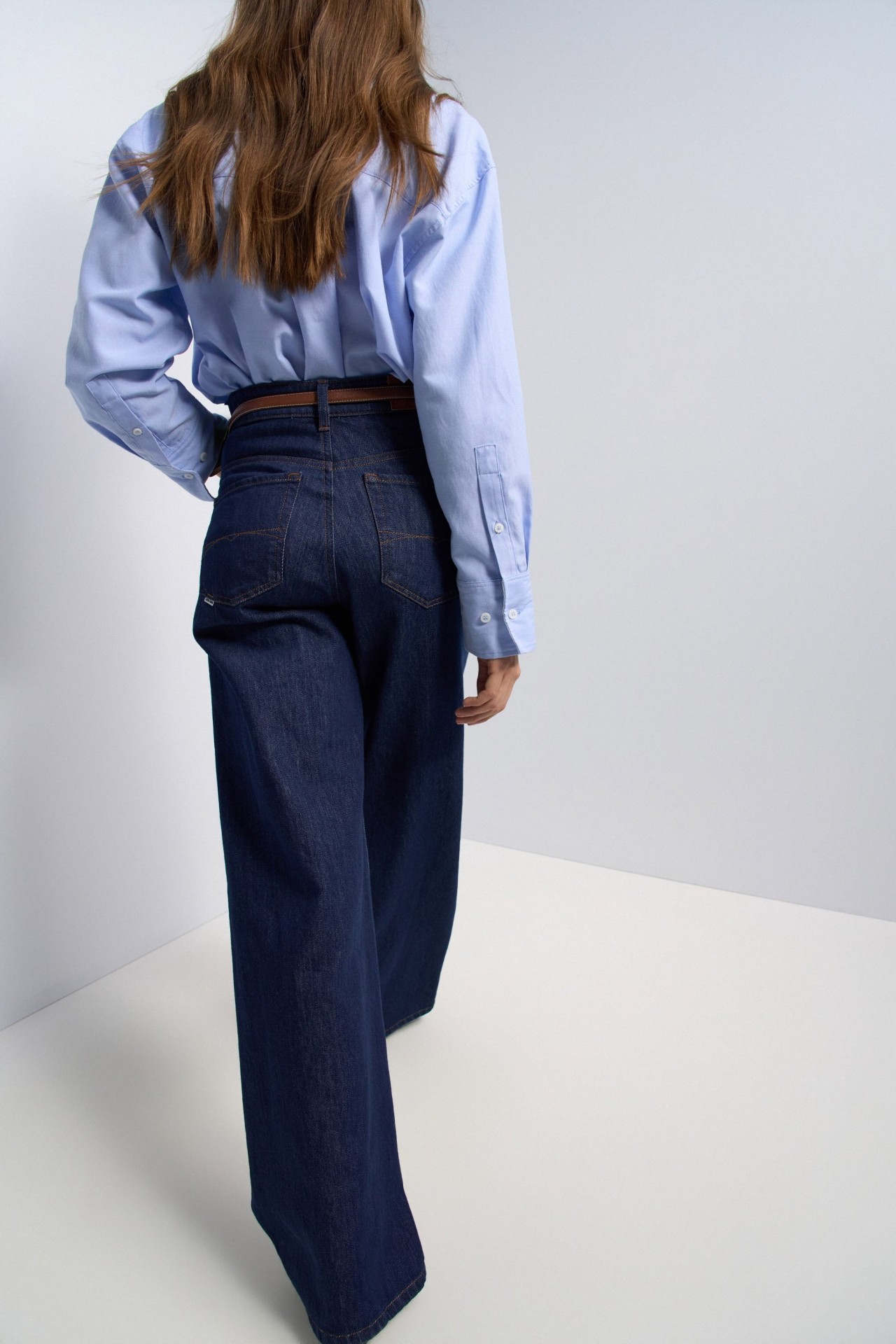 FAITH PUSH IN WIDE JEANS