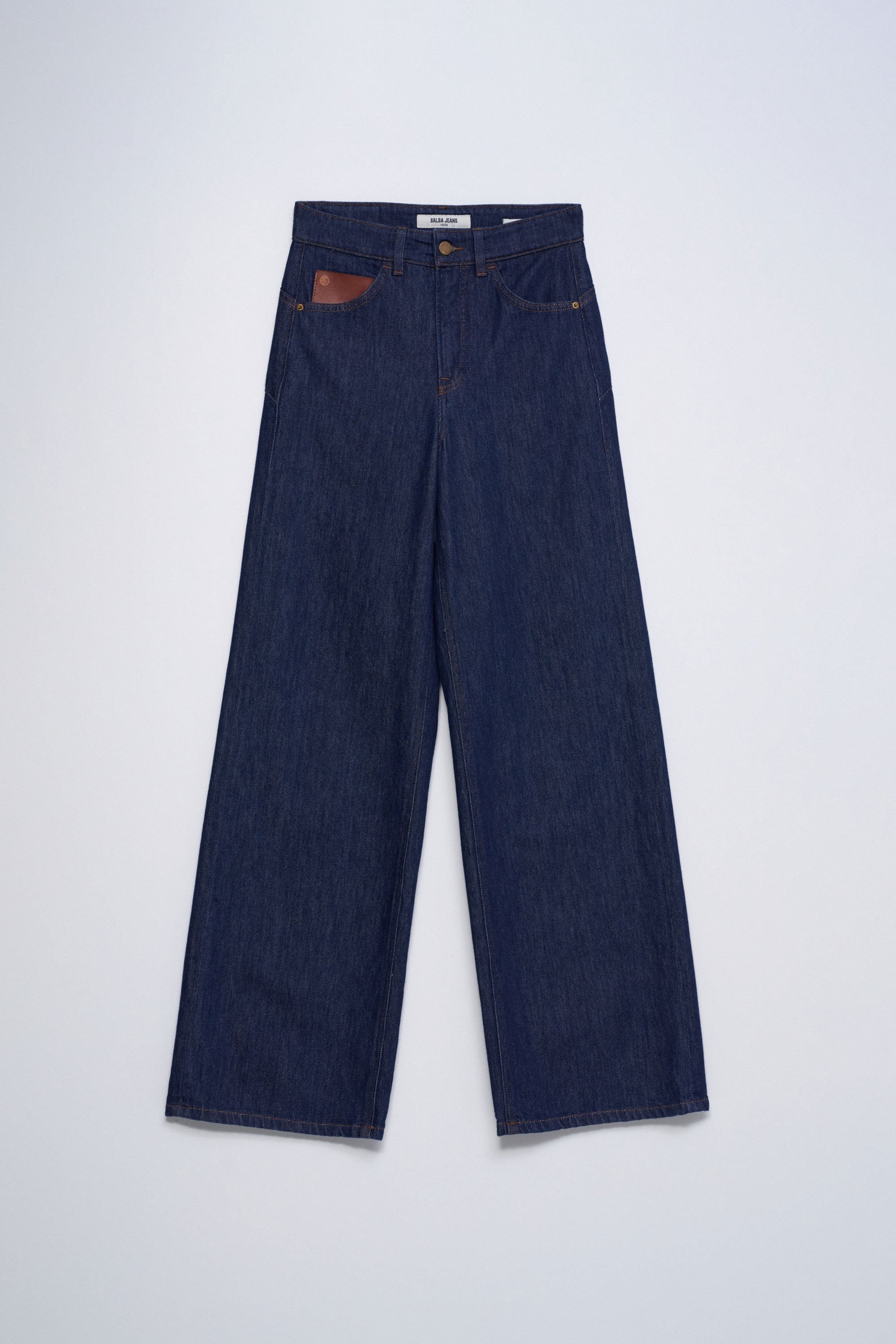 FAITH PUSH IN WIDE JEANS