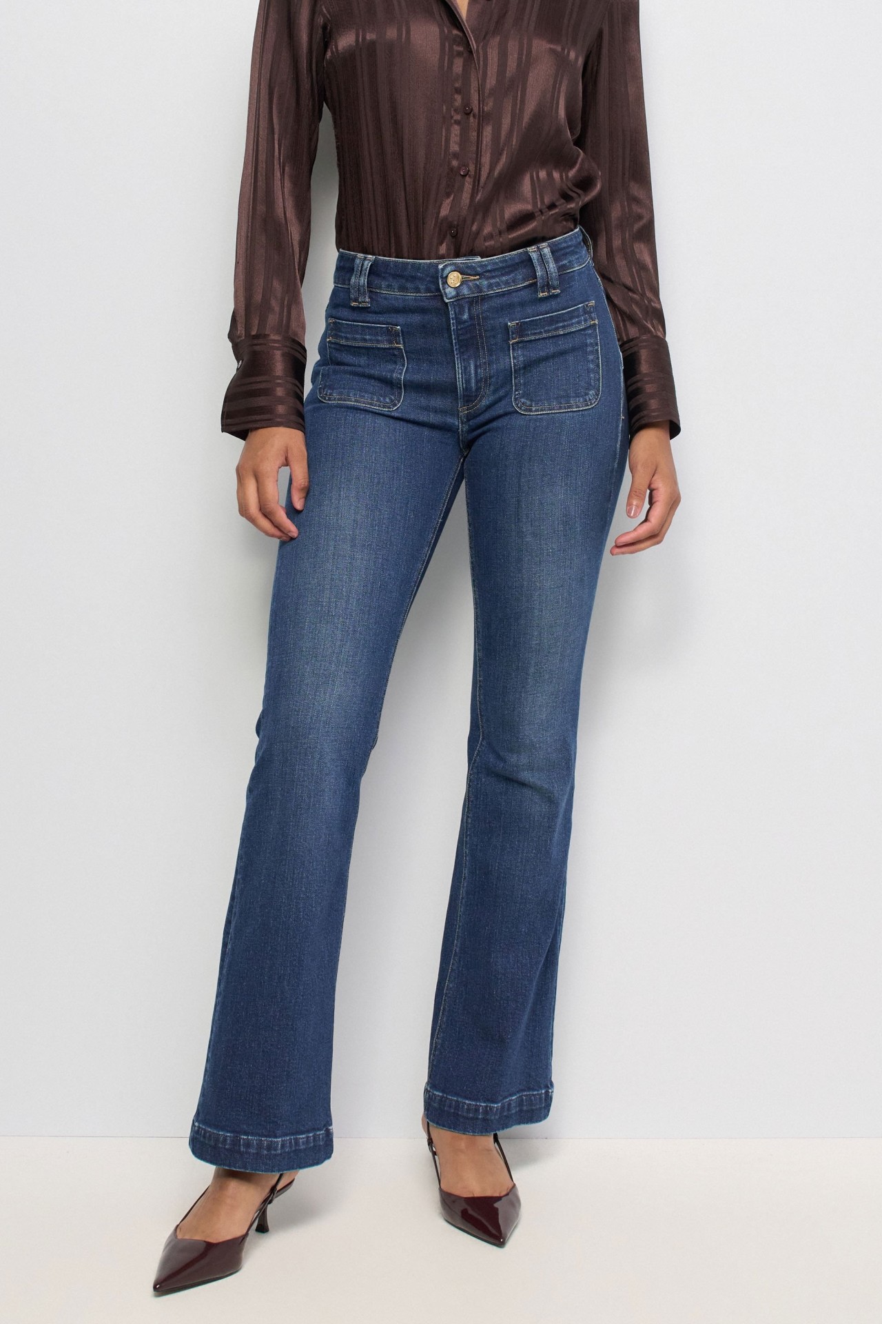 JEANS DESTINY PUSH UP FLARE