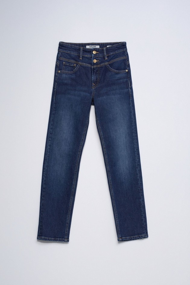 FAITH PUSH IN CROPPED SLIM JEANS