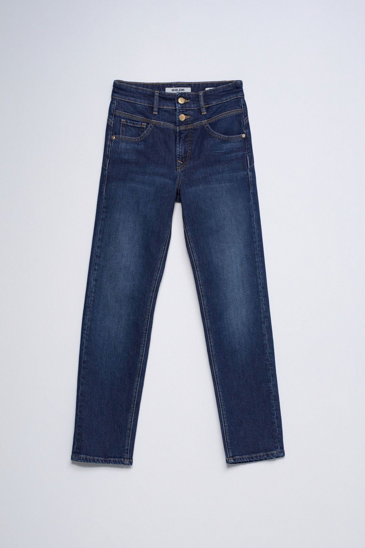 FAITH PUSH IN CROPPED SLIM JEANS