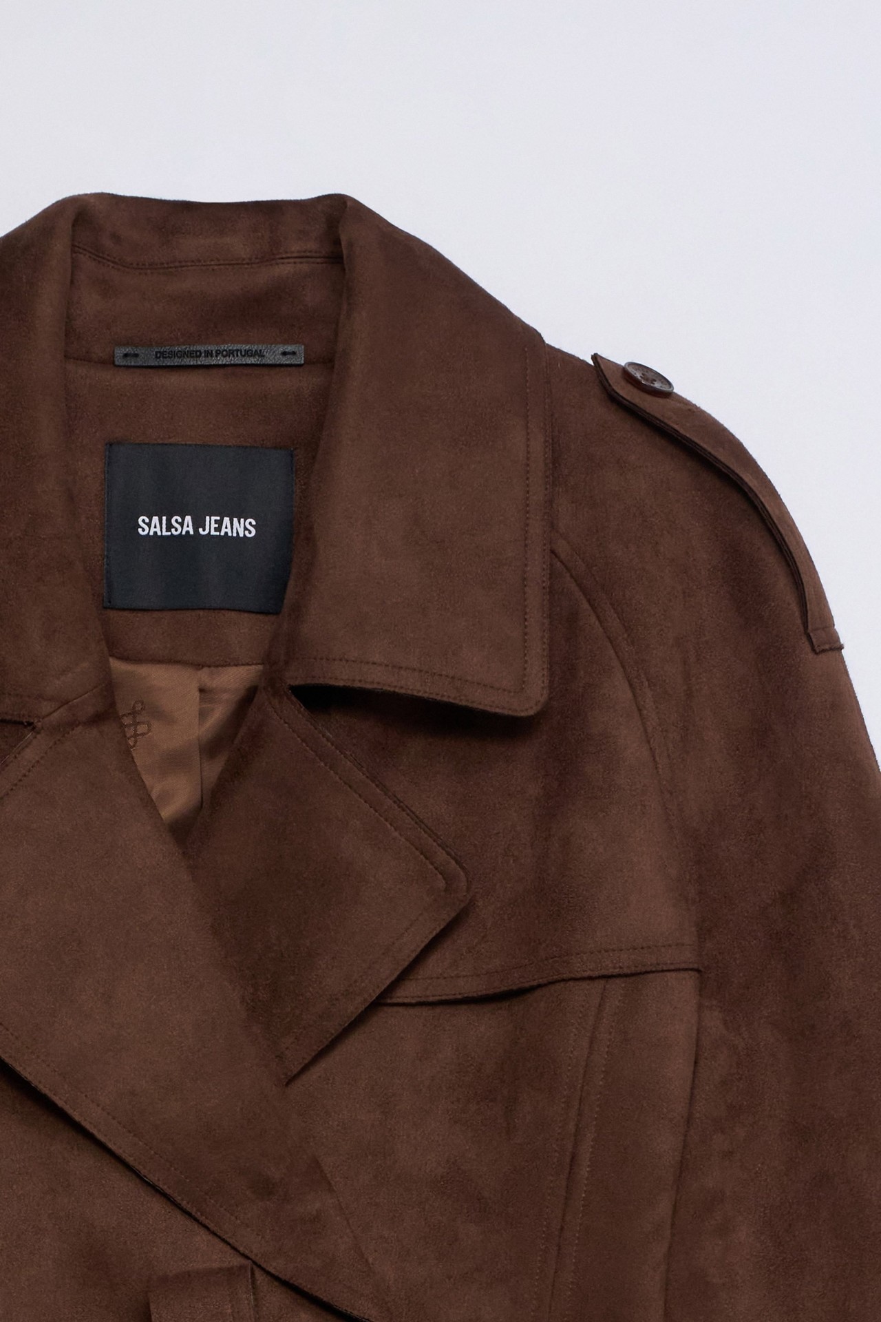 TRENCH EFFET SU�DE