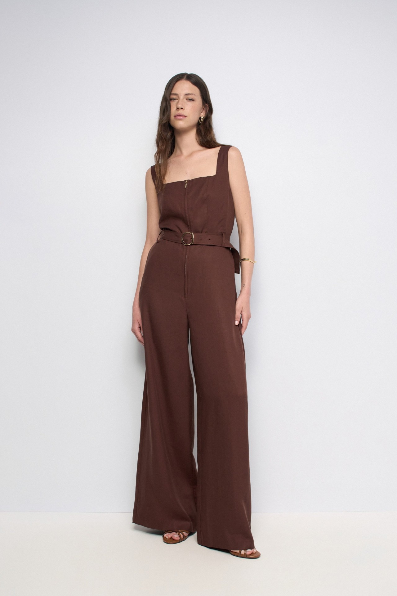 JUMPSUIT WITH LINEN