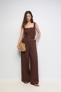 JUMPSUIT WITH LINEN