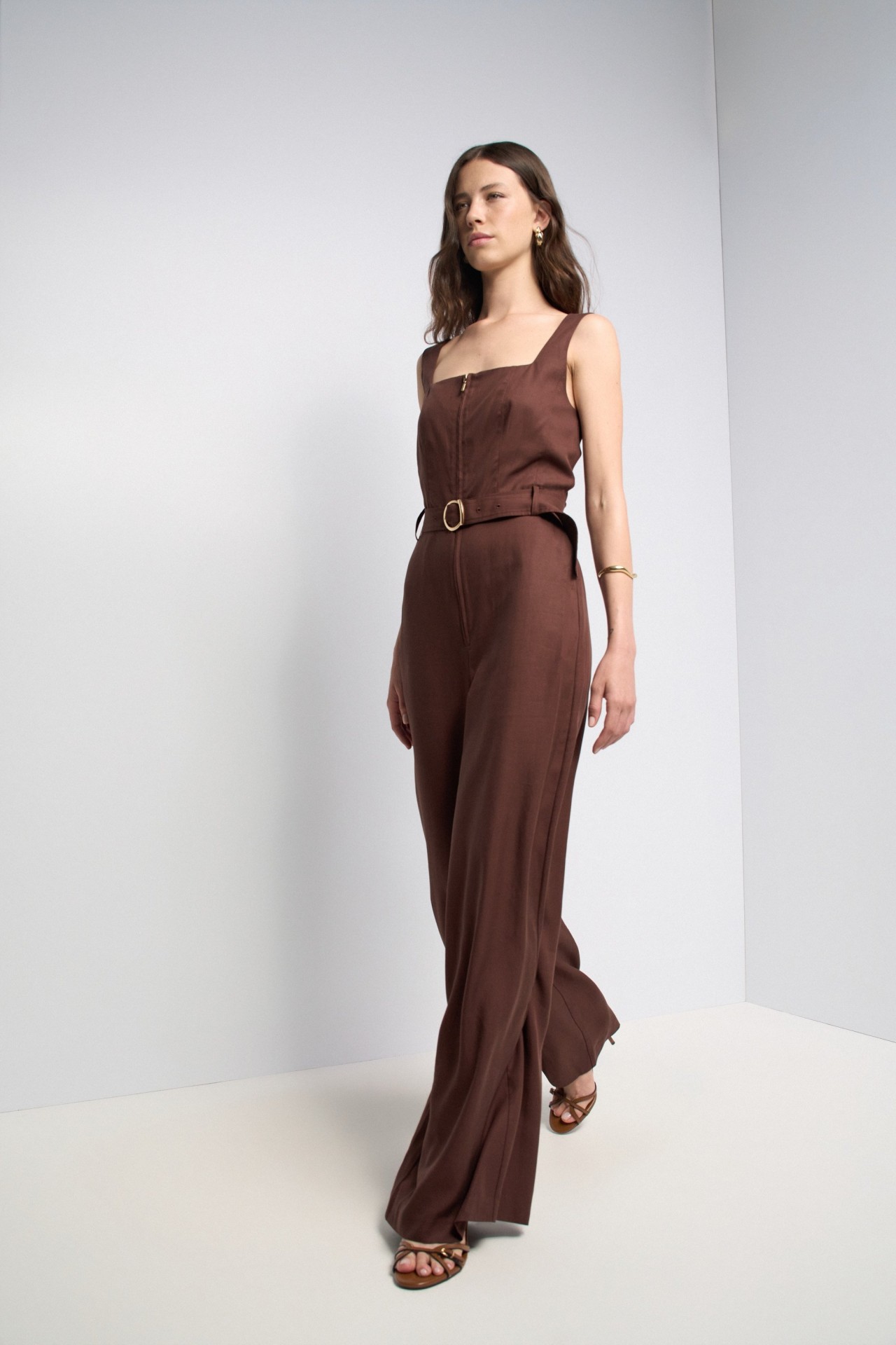 JUMPSUIT WITH LINEN