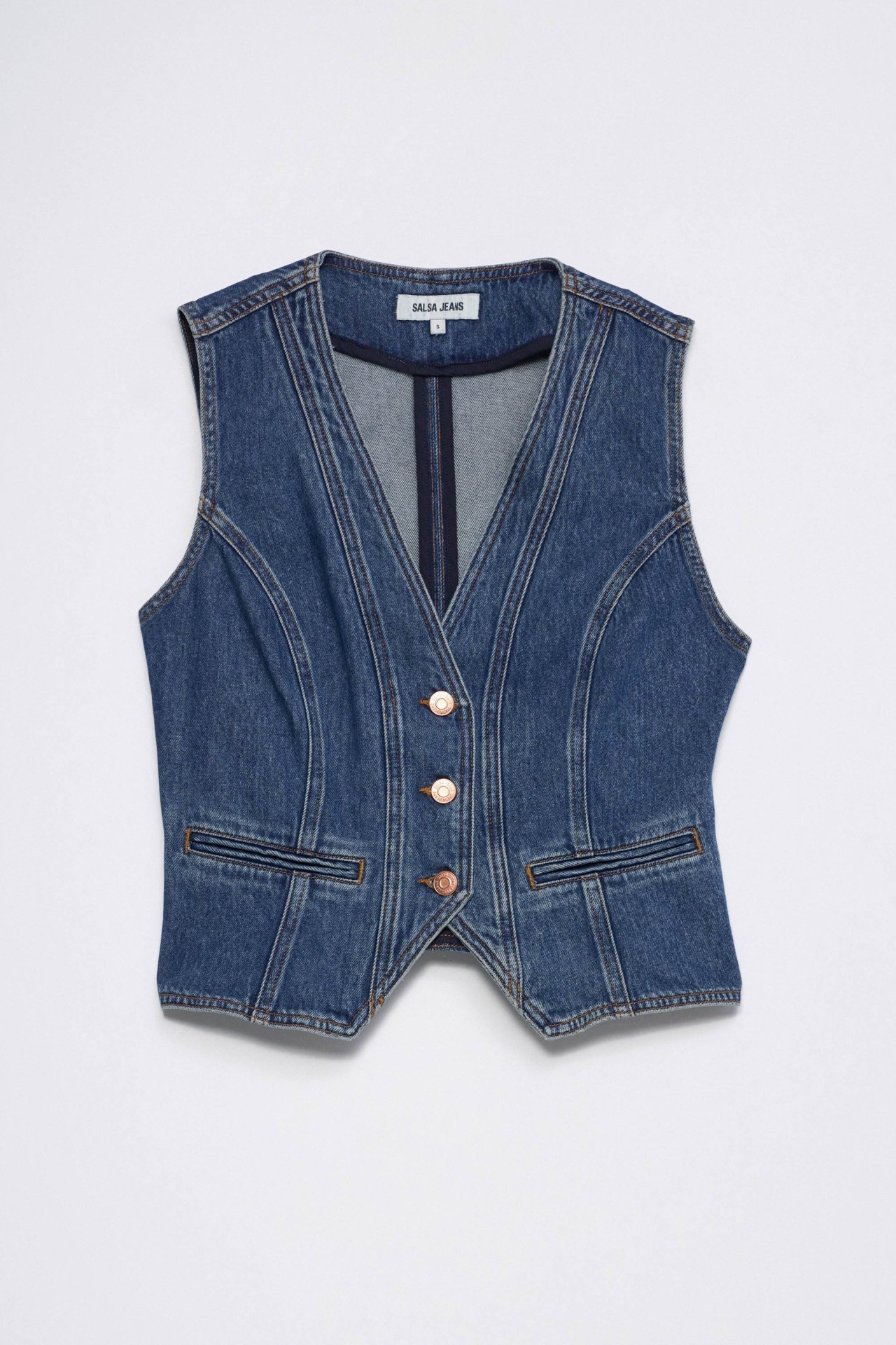 CHALECO DE DENIM