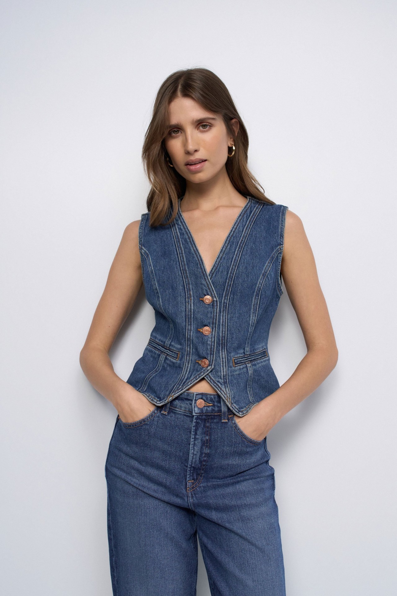 CHALECO DE DENIM
