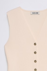 WAISTCOAT IN KNIT