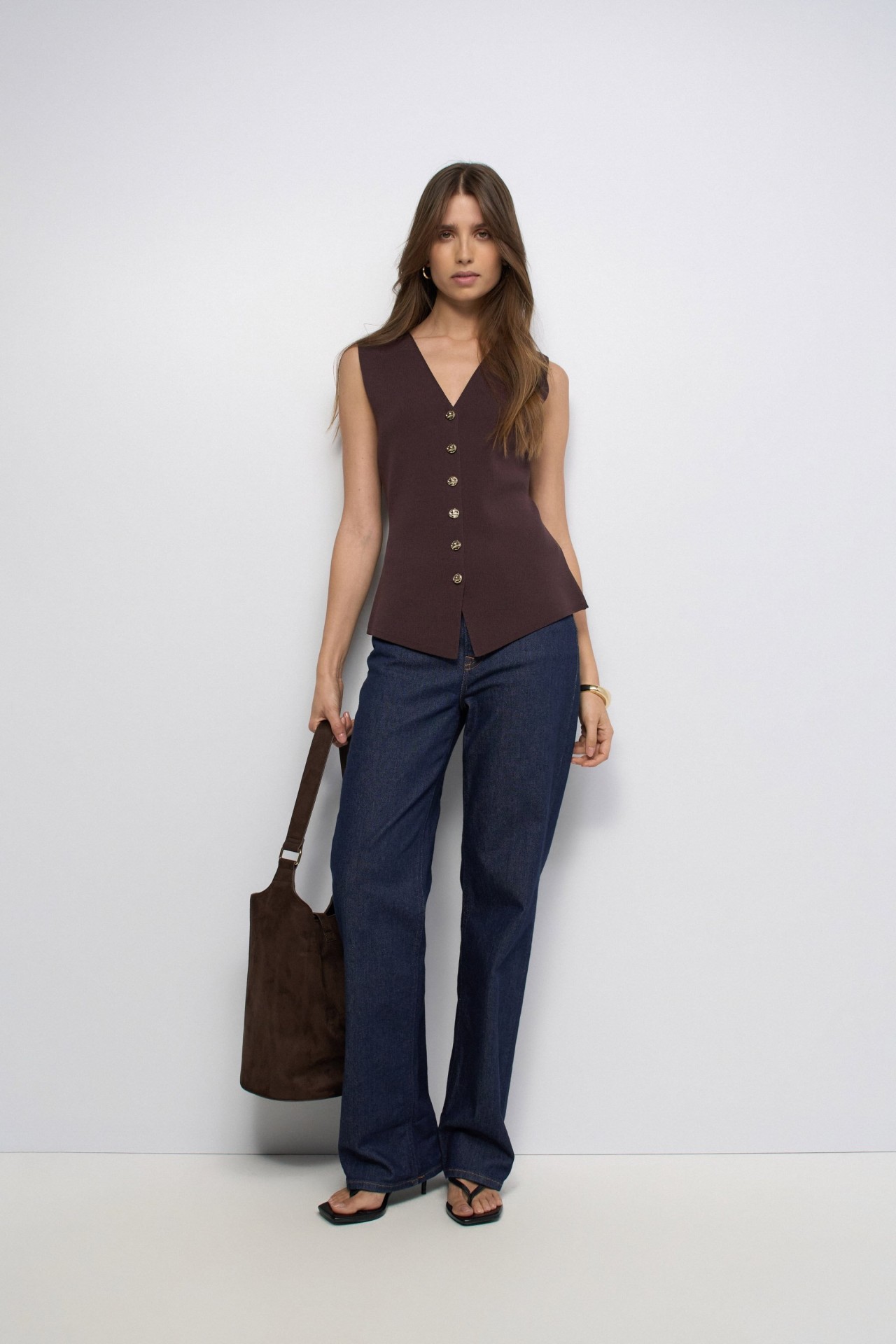 WAISTCOAT IN KNIT