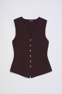 WAISTCOAT IN KNIT