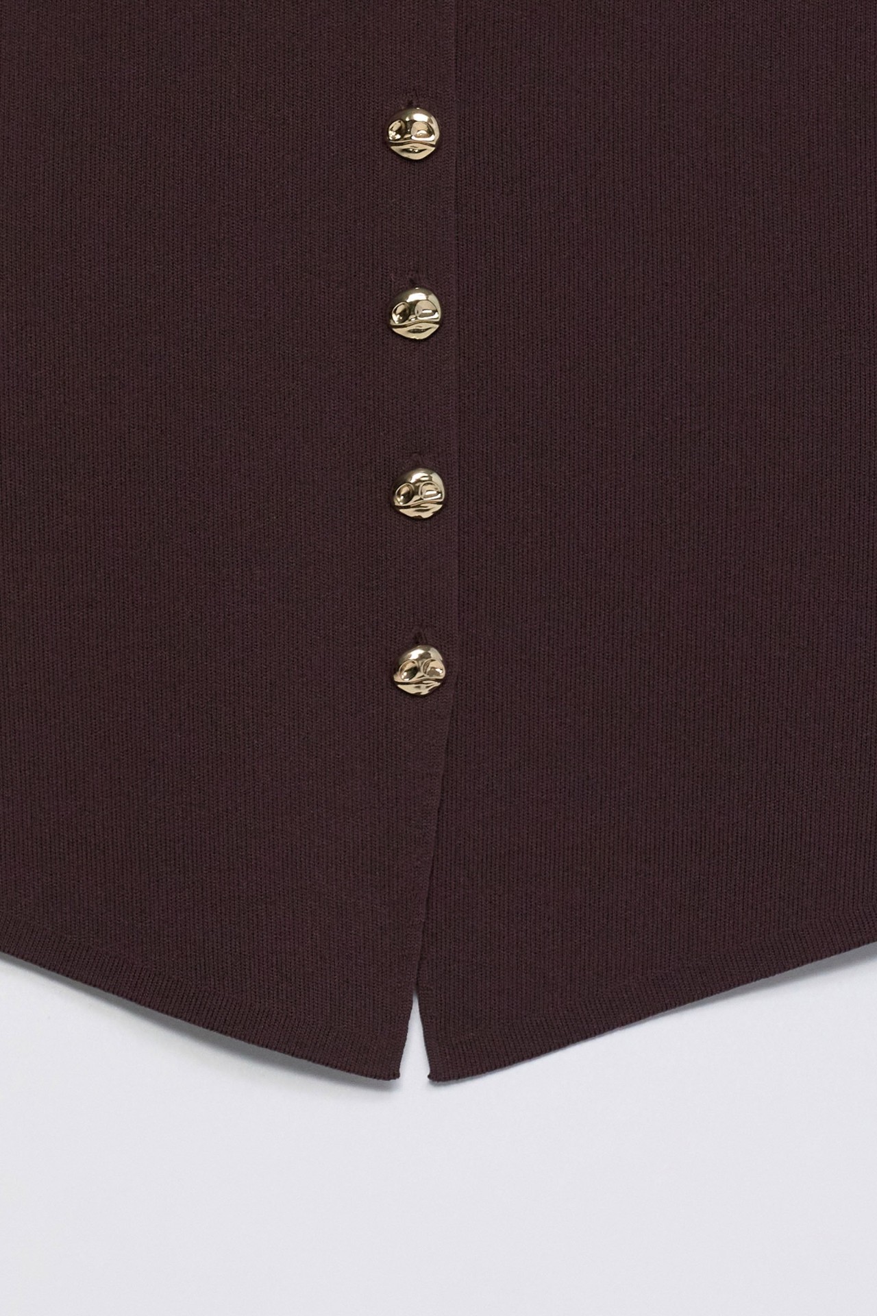 WAISTCOAT IN KNIT