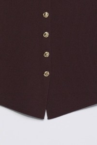 WAISTCOAT IN KNIT