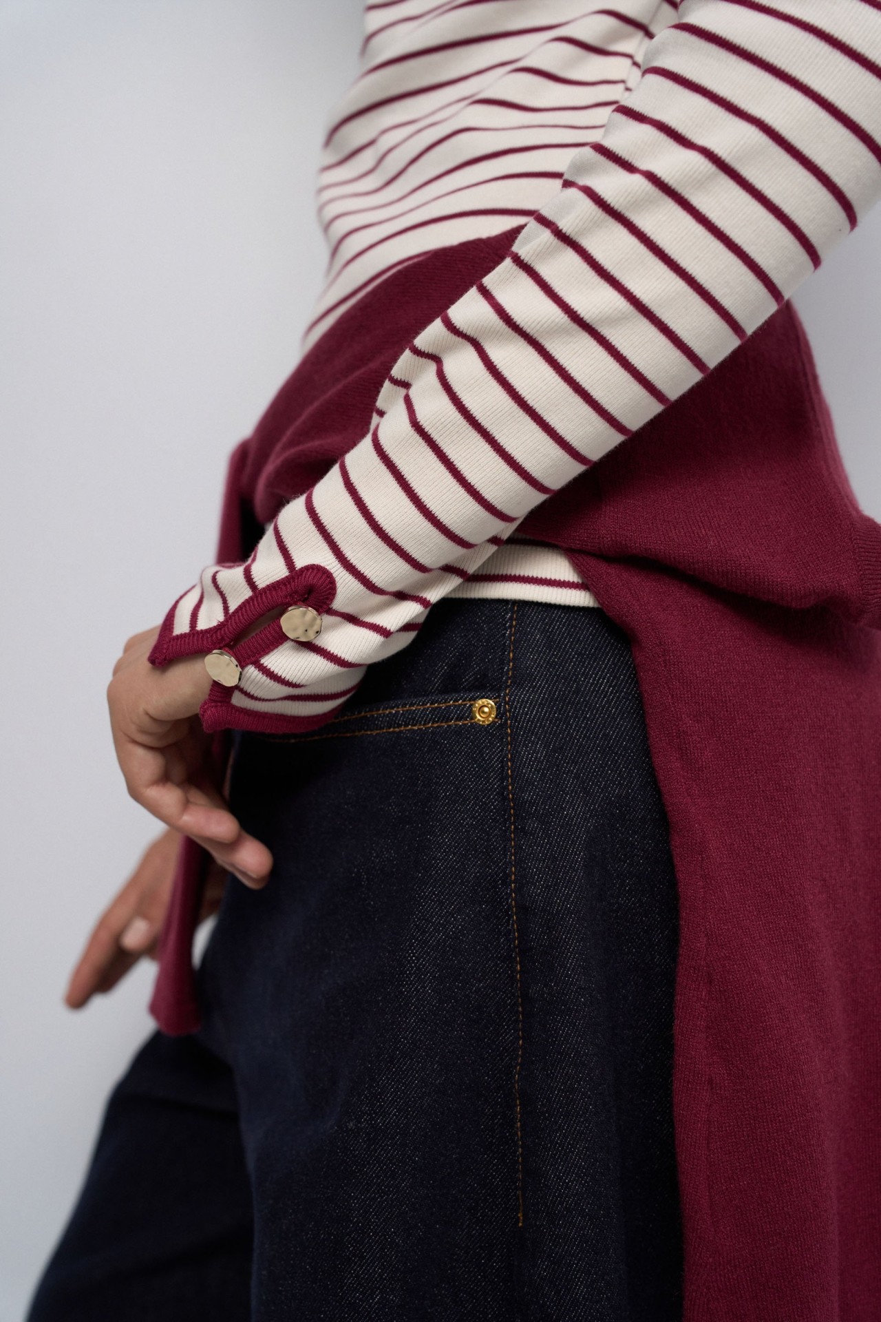 JUMPER WITH STRIPES