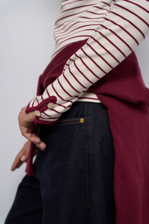 JUMPER WITH STRIPES