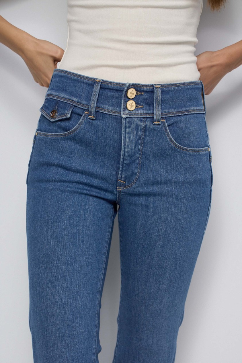 JEANS SECRET PUSH IN STRAIGHT