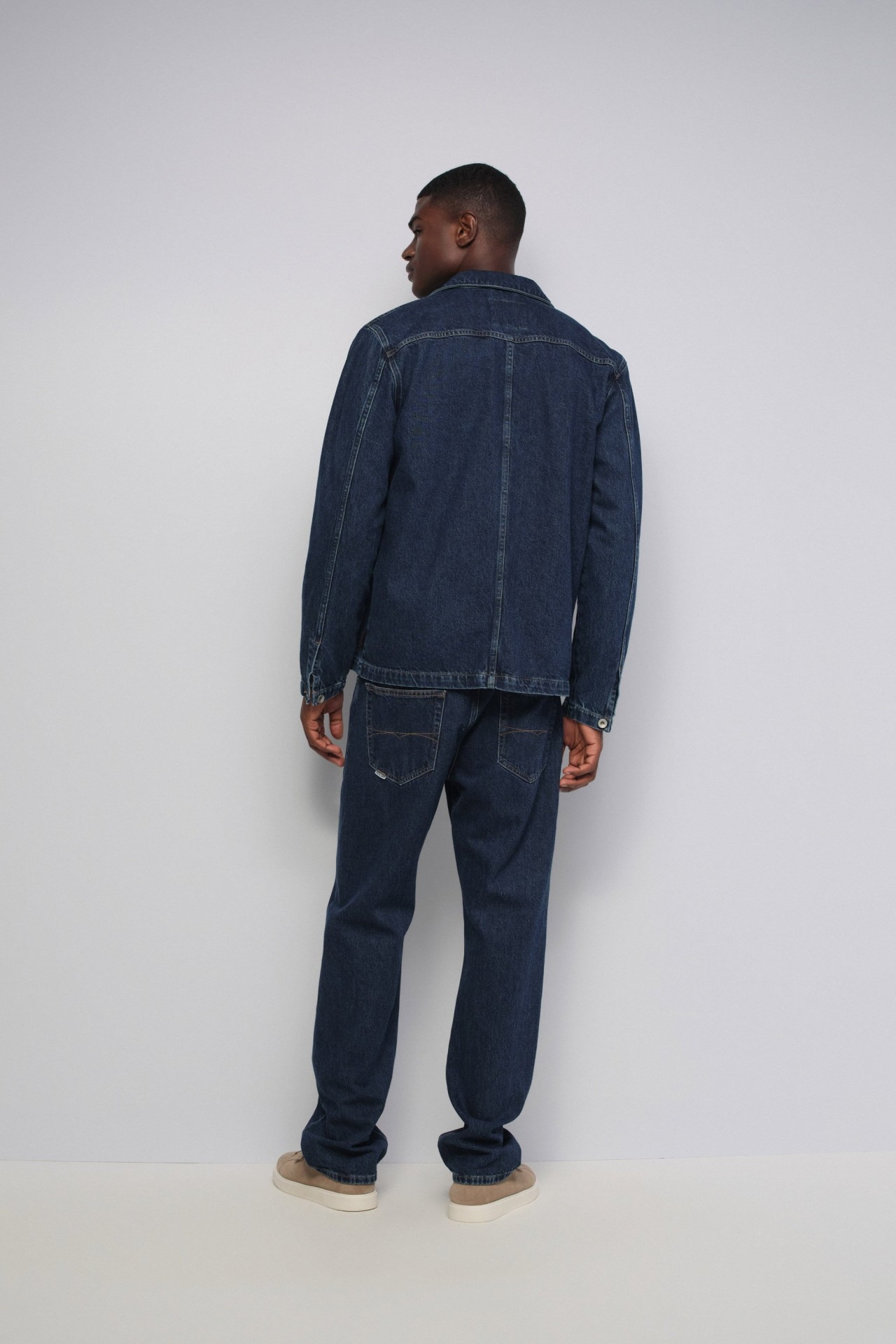 DENIM OVERSHIRT IN DENIM