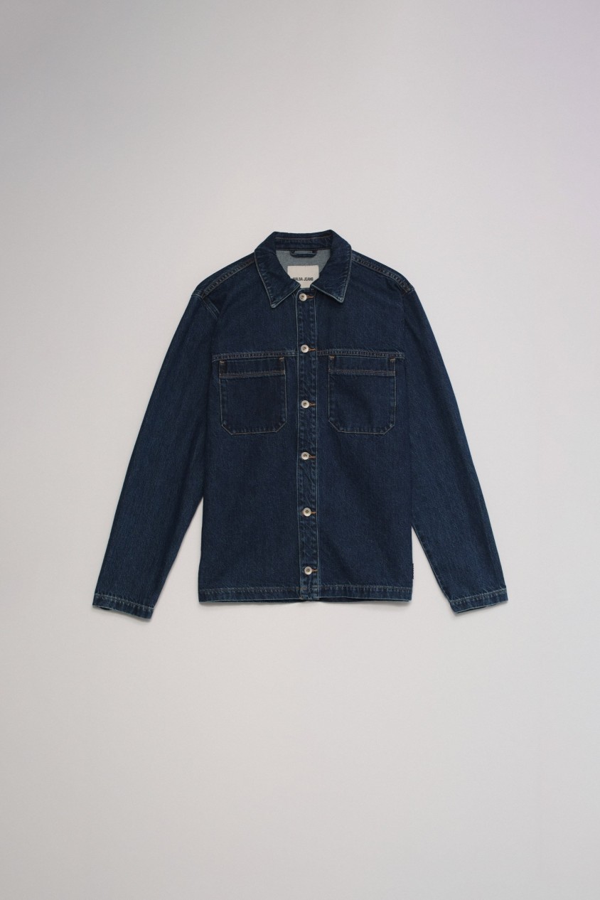 DENIM OVERSHIRT IN DENIM