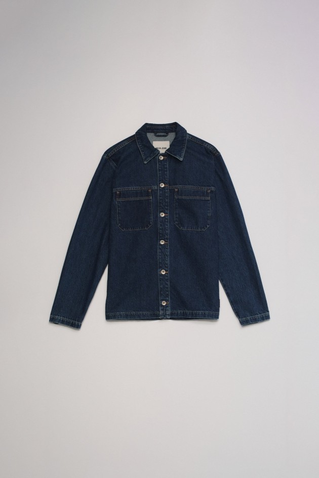 DENIM OVERSHIRT IN DENIM