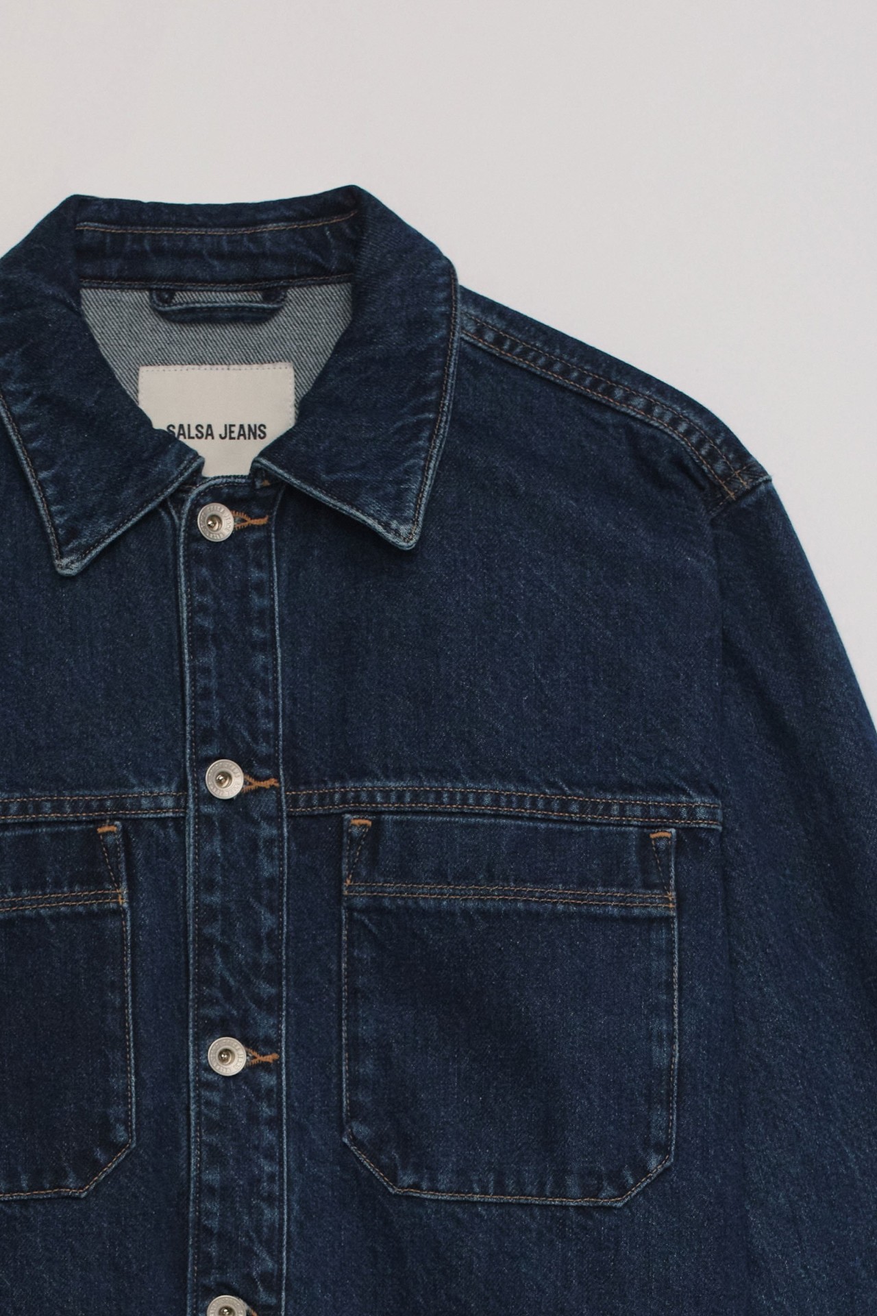 DENIM OVERSHIRT IN DENIM