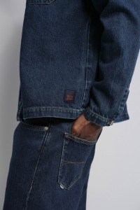 DENIM OVERSHIRT IN DENIM