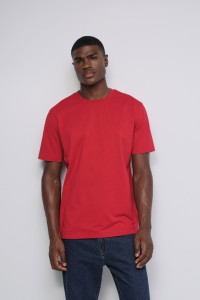 T-SHIRT AUS MODAL MIT BRANDING