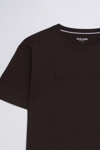 T-SHIRT AUS MODAL MIT BRANDING