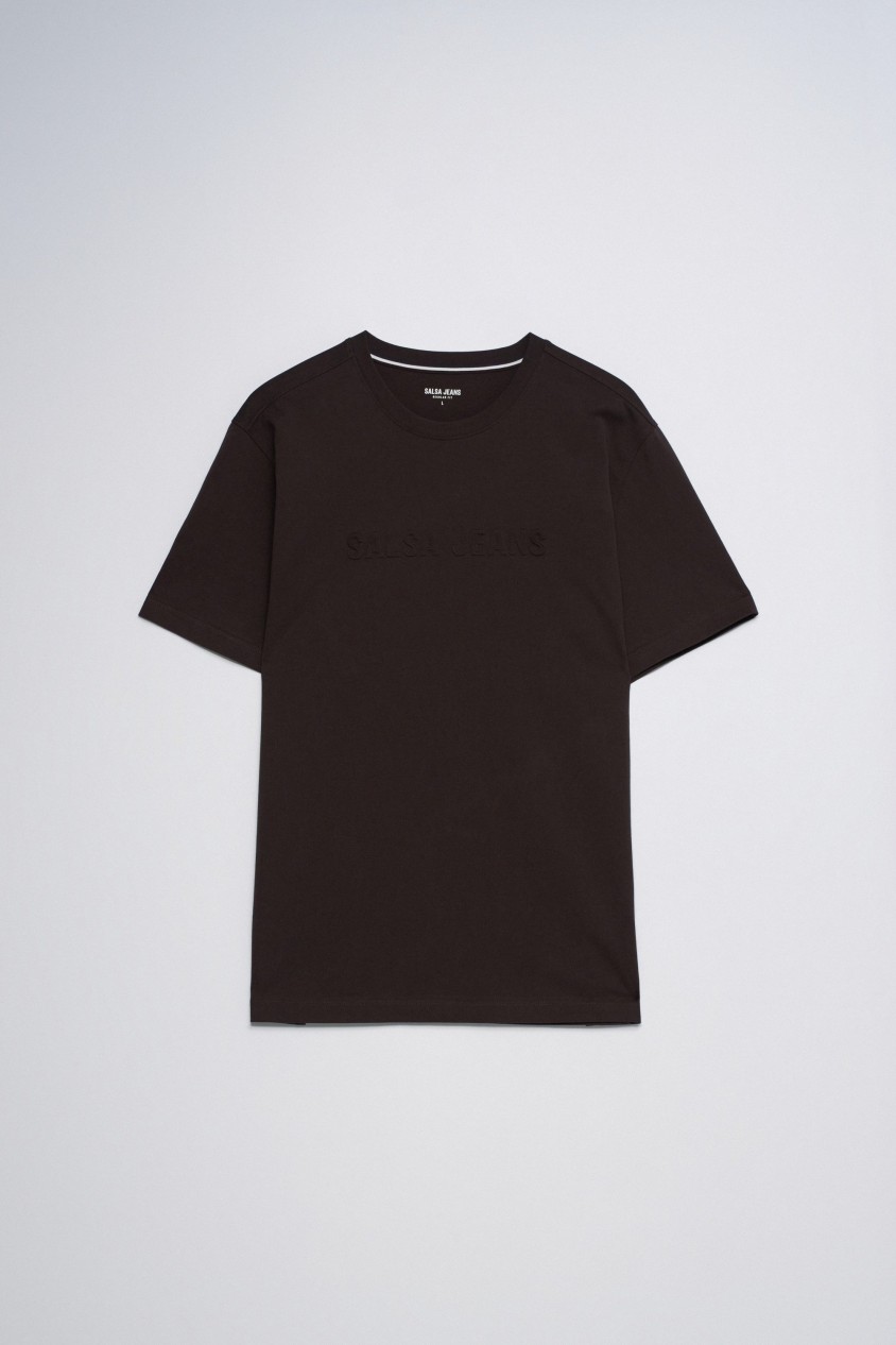 T-SHIRT IN MODAL WITH BRANDING