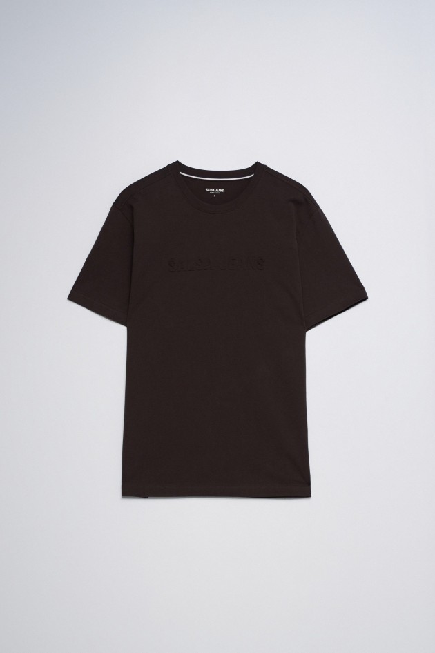 T-SHIRT AUS MODAL MIT BRANDING