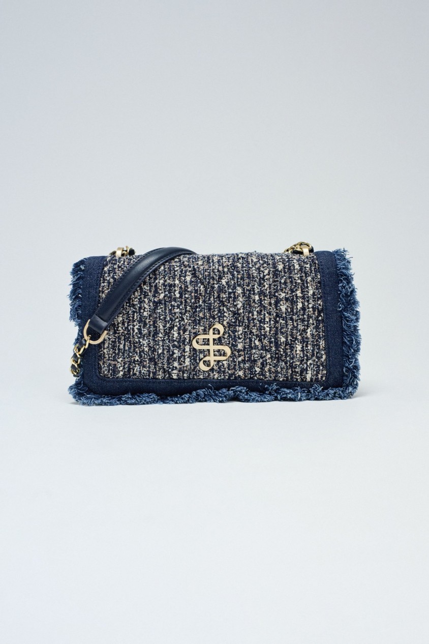 TASCHE AUS TWEED