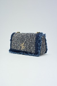 TASCHE AUS TWEED