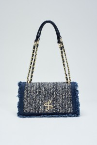 TASCHE AUS TWEED