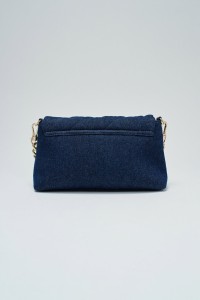 TASCHE GESTEPPT AUS DENIM TASCHE GESTEPPT AUS DENIM