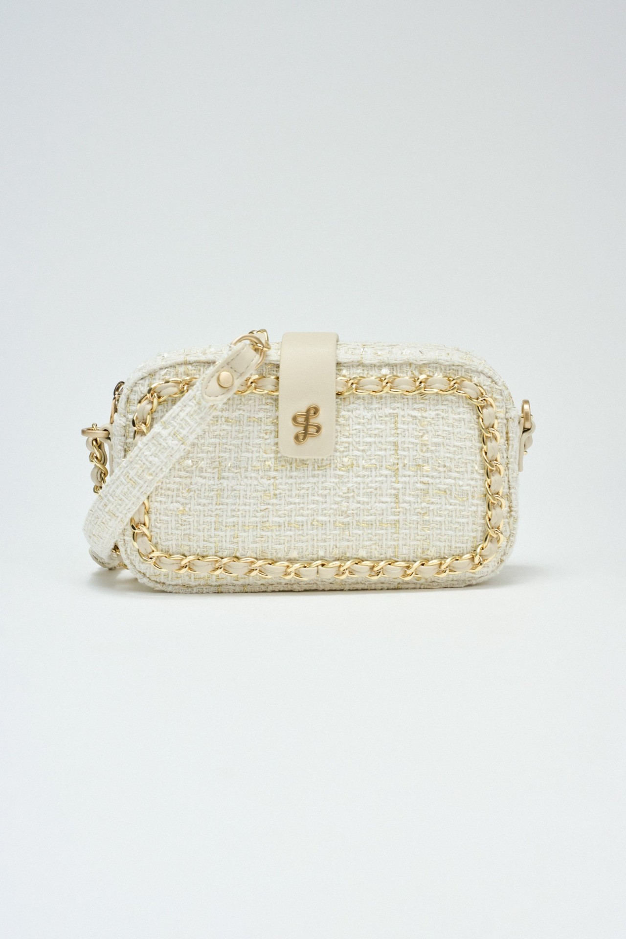 TASCHE AUS TWEED