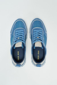 ZAPATILLAS DE CUERO COM DENIM