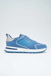 ZAPATILLAS DE CUERO COM DENIM